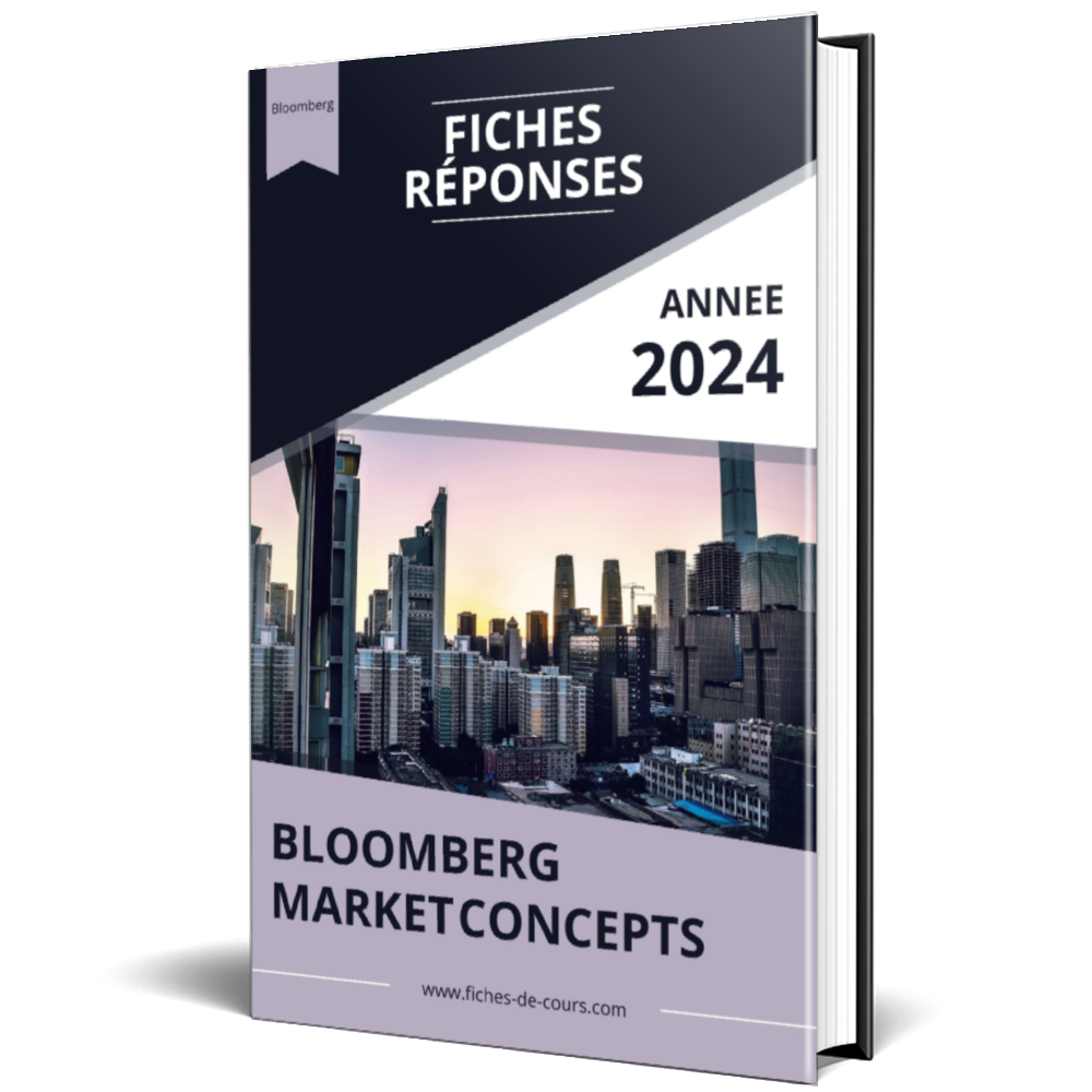 Bloomberg Market Concepts Fiches