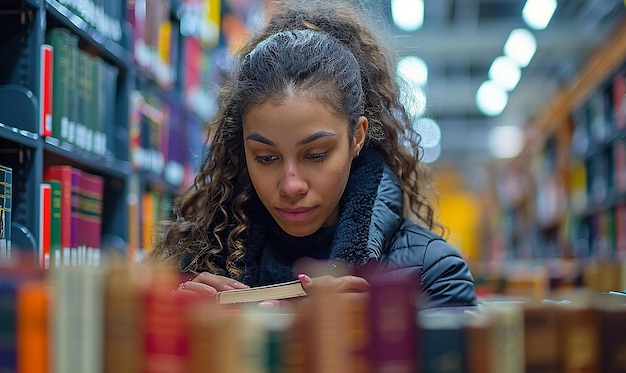 Une bibliothécaire dirige un atelier