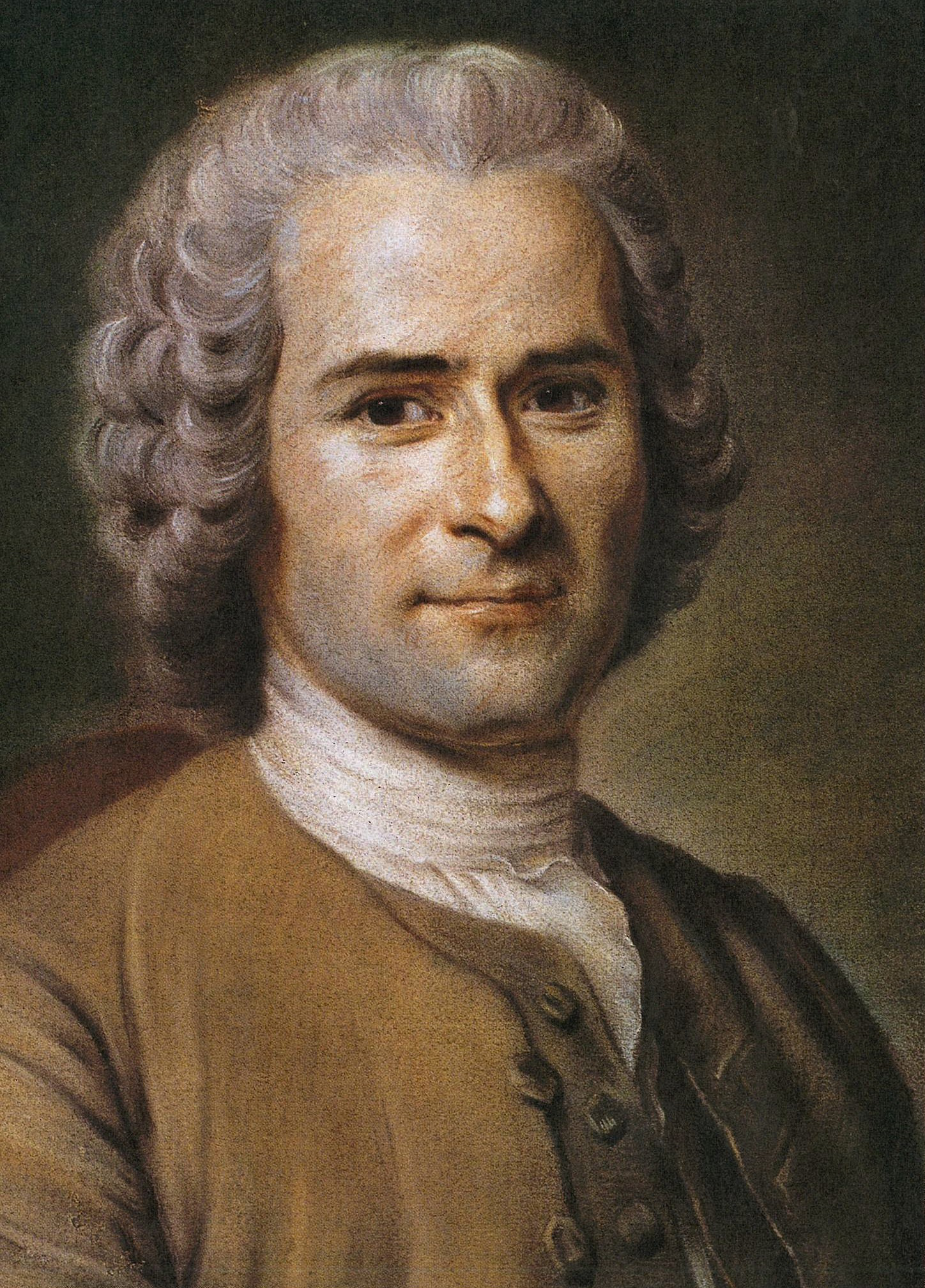 Portrait de Jean-Jacques Rousseau par Maurice Quentin de La Tour