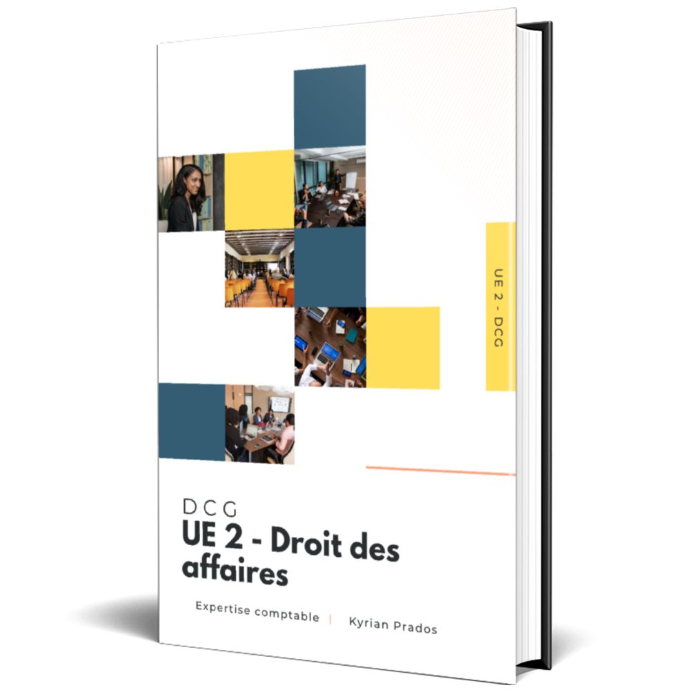 Couverture des fiches DCG UE 2 – Droit des affaires